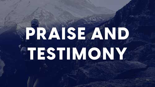 Praise And Testimony Section Logo
