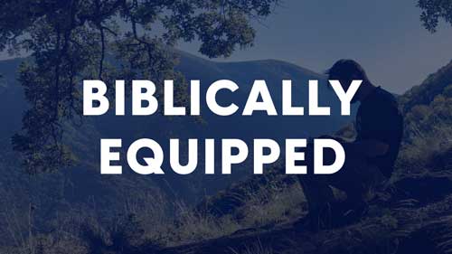 Biblically Equipped Section Logo